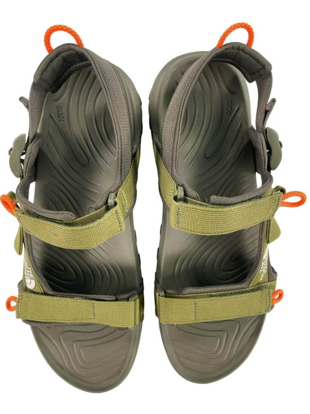 The North Face Sandal Explore Camp Outdoor Forest Olive/Taupe Men's Size 13 NEW - Picture 7 of 12